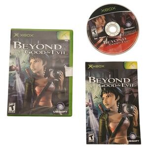 Beyond Good & Evil Xbox Original Video Game Complete CIB Disc Manual